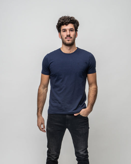 AIMÉ NAVY T-SHIRT