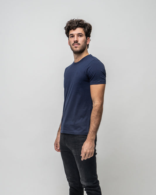 AIMÉ NAVY T-SHIRT